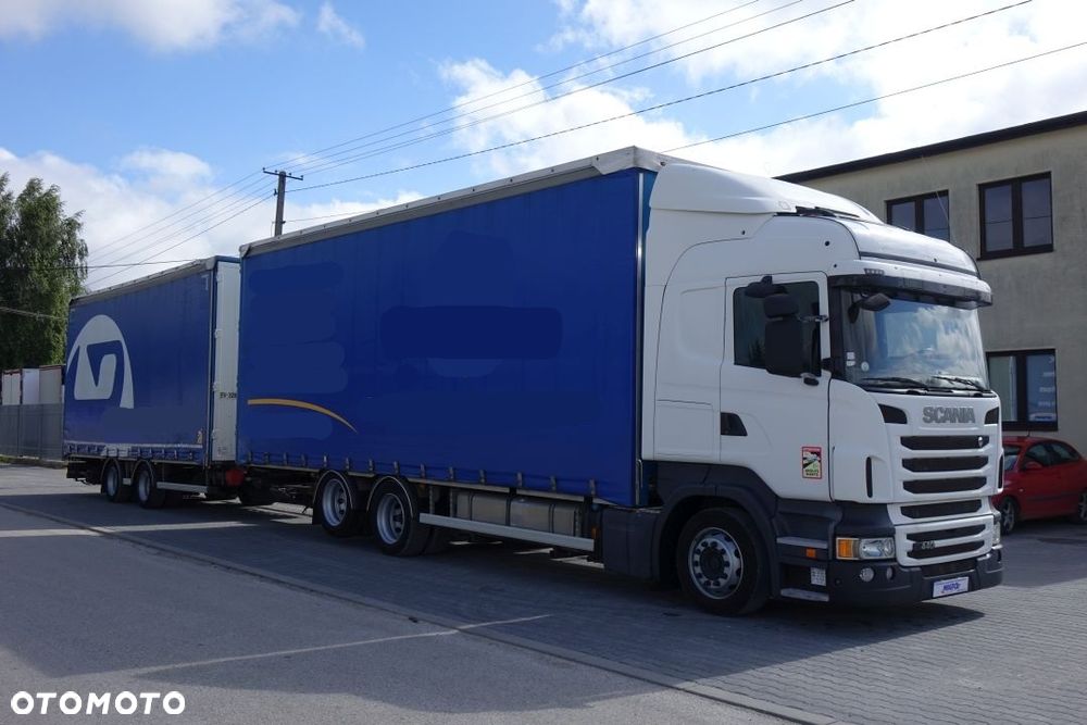 Scania R440 PDE / TANDEM / ZESTAW PRZESTRZENNY 120m3 / MEGA / PRZEJAZDOWY / FIRANKA / EURO 5 EEV / AUTOMAT / RETARDER / OŚ PODNOSZONA - 3