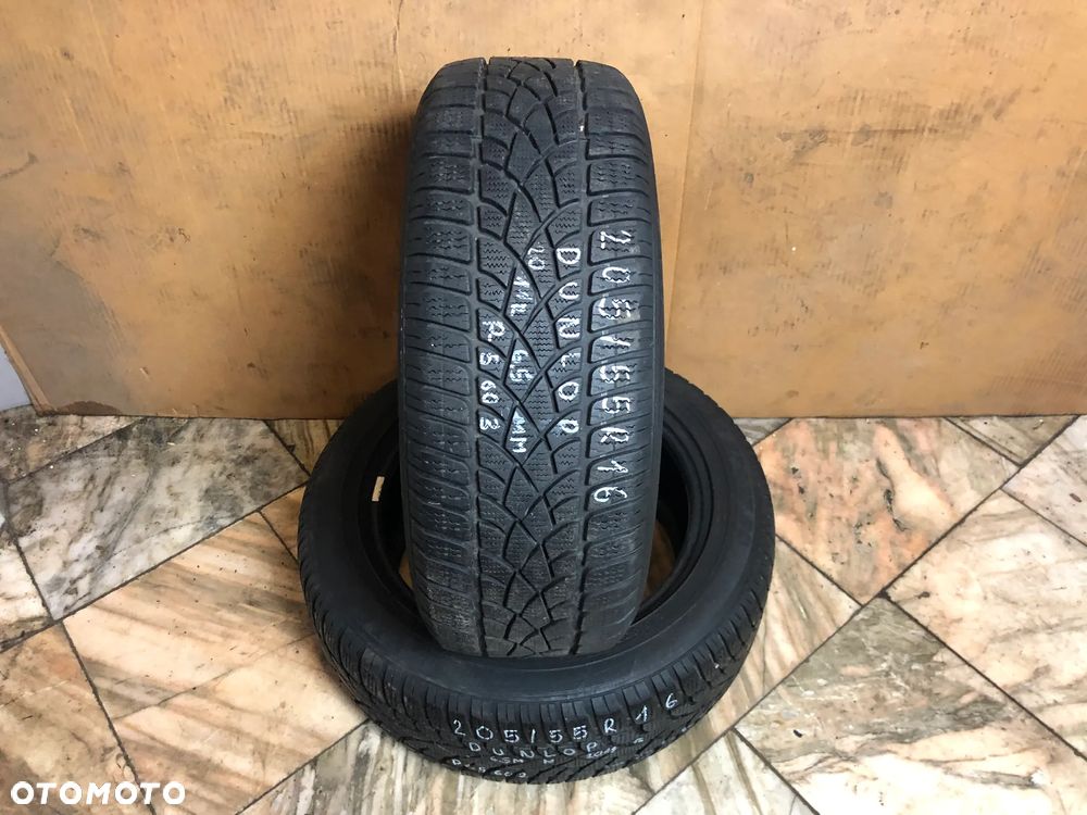 Opony Zimowe 205/55 R16 91H 6,5 MM 2011 Dunlop SP Winter Sport 3D- 2 Szt - Gwarancja Wysyłka Montaż - 9