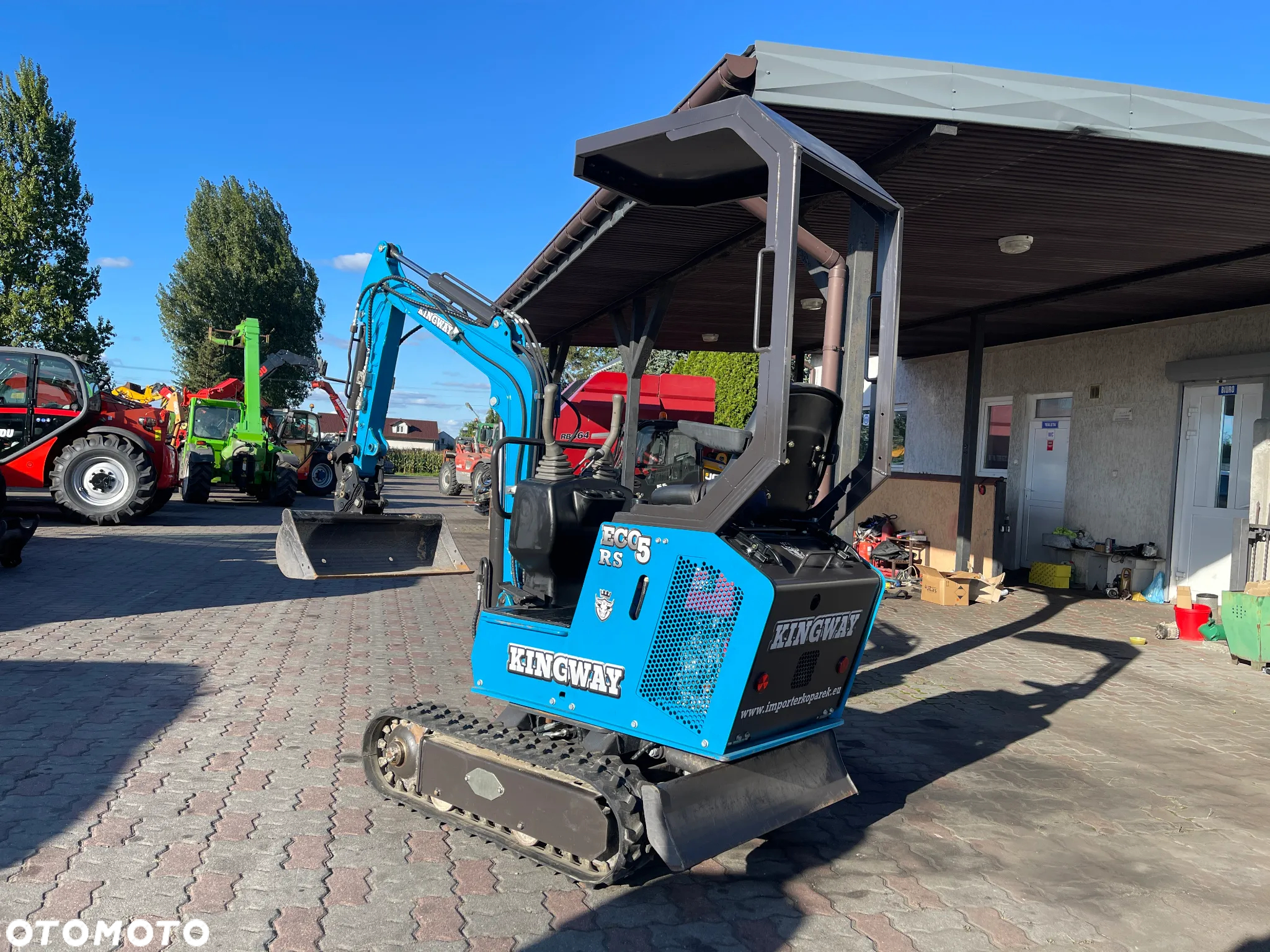 Kingway Minikoparka Kingway ECO 5 RS XN10 Rok 2023 Jak nowa Mini Koparka PEŁEN OSPRZĘT W CENIE - 3