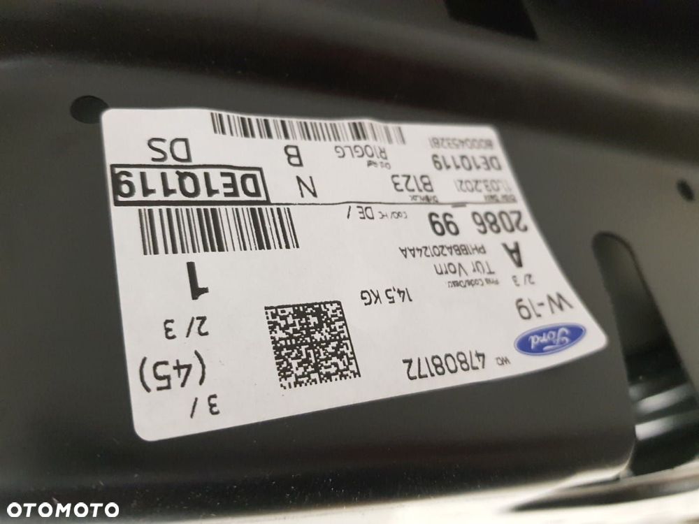 NOWE ORYGINALNE DRZWI PRAWE PRZEDNIE PRAWY PRZÓD FORD FIEST MK8 VIII VIGNALE 17-24 - 9