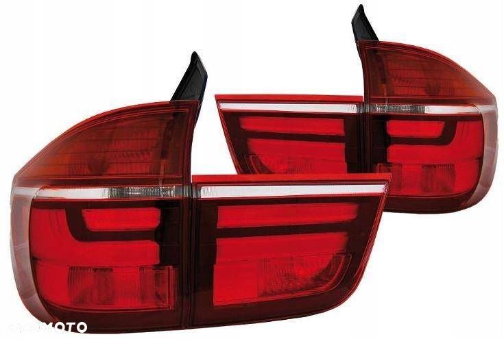 Lampy diodowe BMW X5 E70 Red White LED BAR - 1