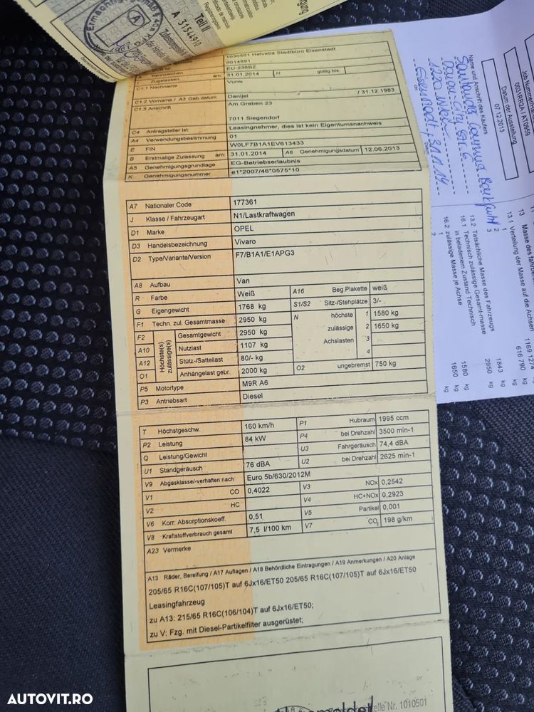 Opel Vivaro 2.0 CDTI L1H1 DPF - 13