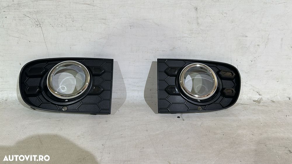 Grila laterala bara fata (cu orificiu proiector) - Fiat 500S, 2015, 2016, 2017, 2018. IN STOC - 2