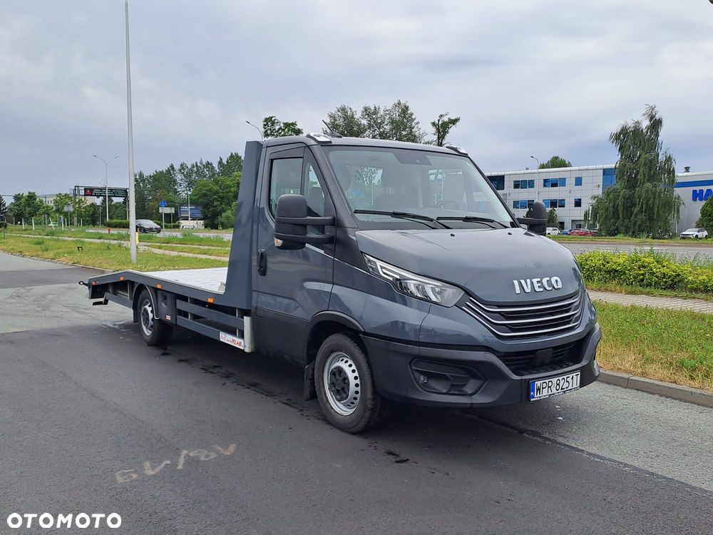 Iveco 35S18 Pomoc Drogowa Najazd Laweta Krajowy Ledy Nawigacja Poduszki Pomocnicze ! - 4