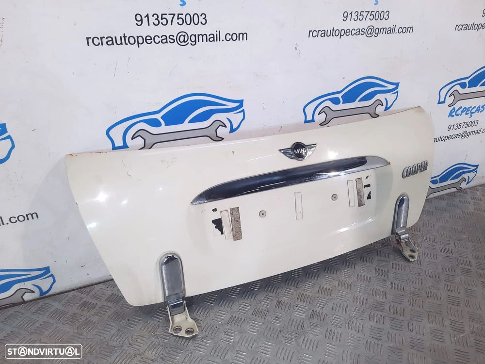 PORTA TAMPA MALA MINI COOPER R52 CABRIO CABRIOLET 41627132880 FECHO PUXADOR ORIGINAL - 5