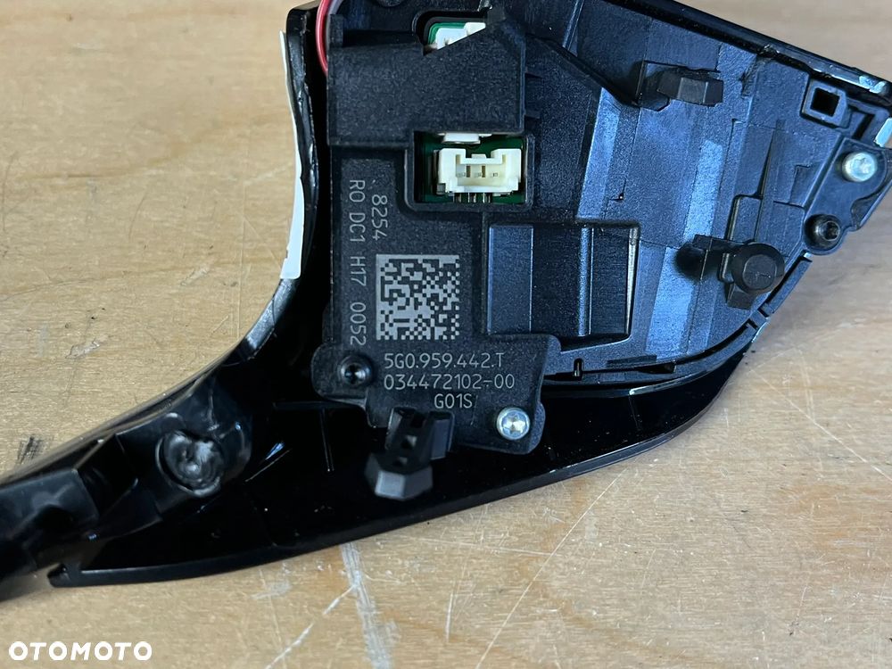 VW Multifunkcja przyciski wkładka do kierownicy 5G0419091 5G0959442T - 7