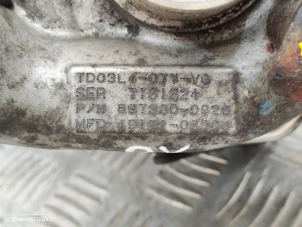 Turbo Compressor IHI Mitsubishi GM Opel 1.7 CDTI 100cv Z17DTH TD03L407TVG - 7