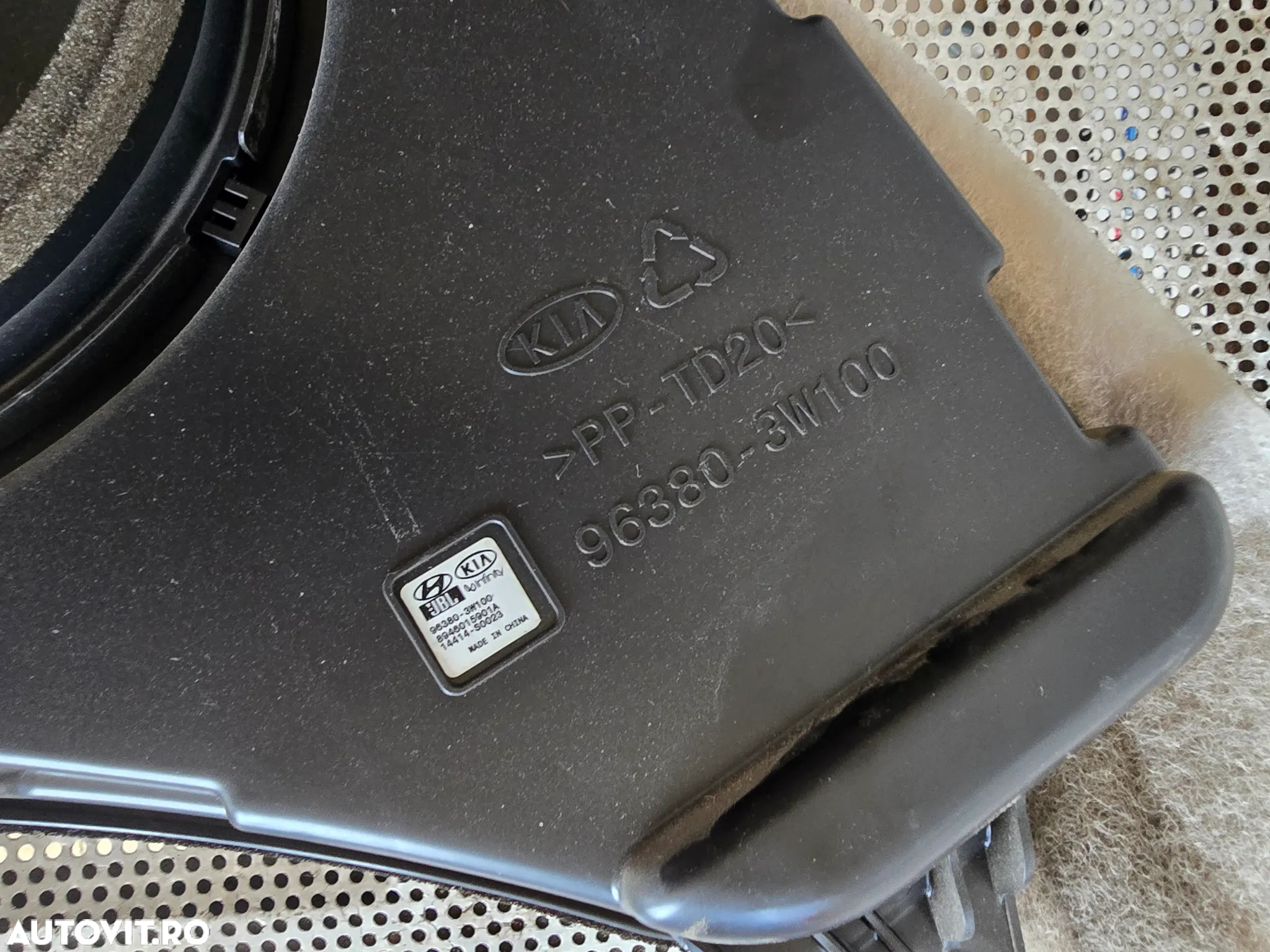 Subwoofer Tub De Bass Kia Sportage 3 An 2010-2015 Cod 96380-3W100 - 6