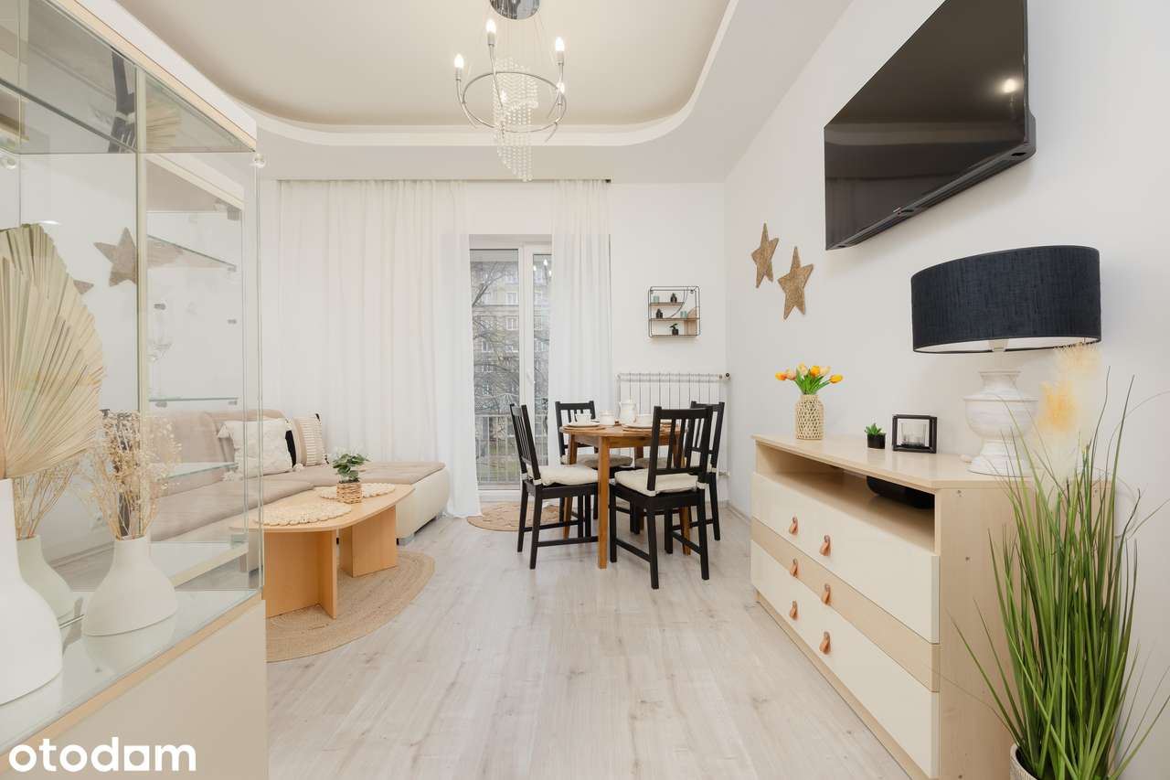 Uroczy apartament na Muranowie