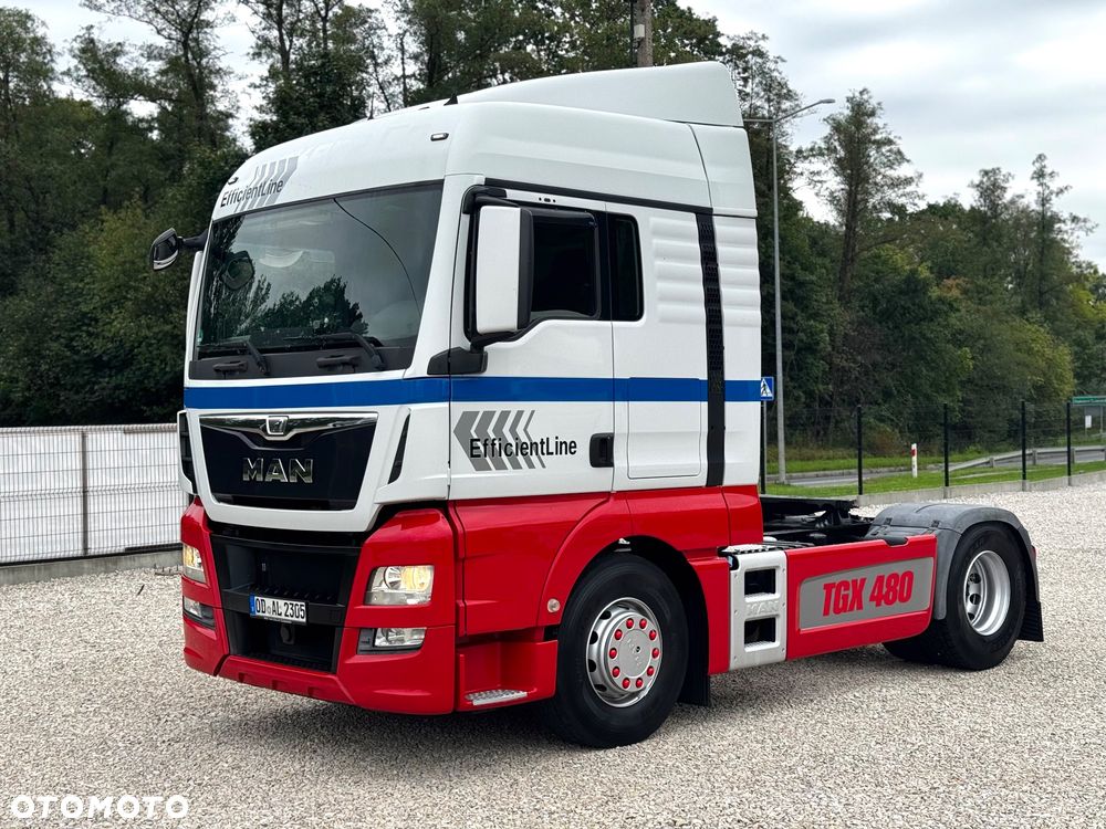 MAN TGX 18.480/Z NIEMIEC/NOWE OPONY