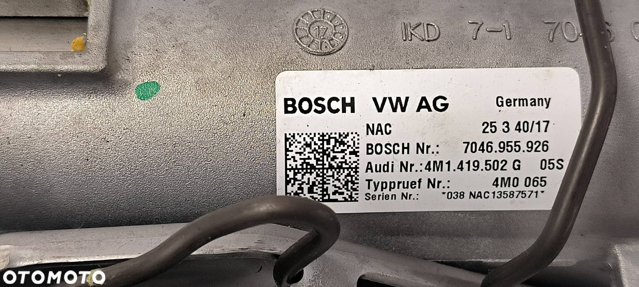 KOLUMNA KIEROWNICZA AUDI Q7 II 4M 0281006564 - 3
