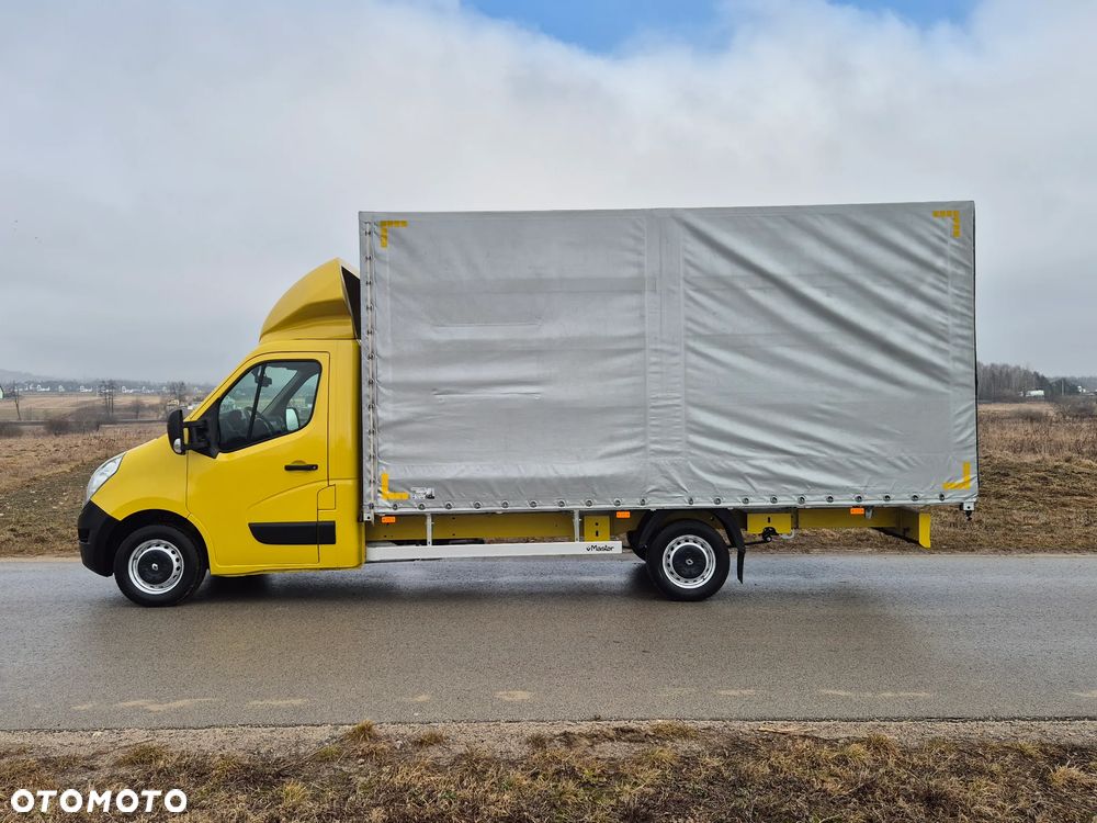 Renault MASTER 2.3 DCI 131KM MAX PLANDEKA 10 PALET PODNOSZONY DACH KAMERA SALON PL 2018R - 5