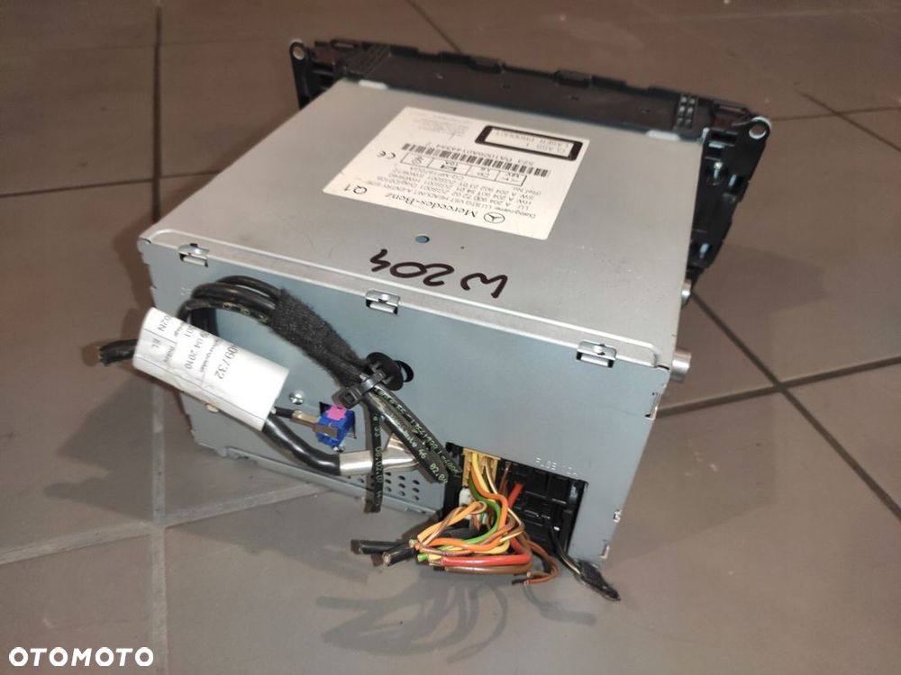 MERCEDES W204 C-KLASA RADIO CD PANEL RADIOODTWARZACZ STAN BDB - 5
