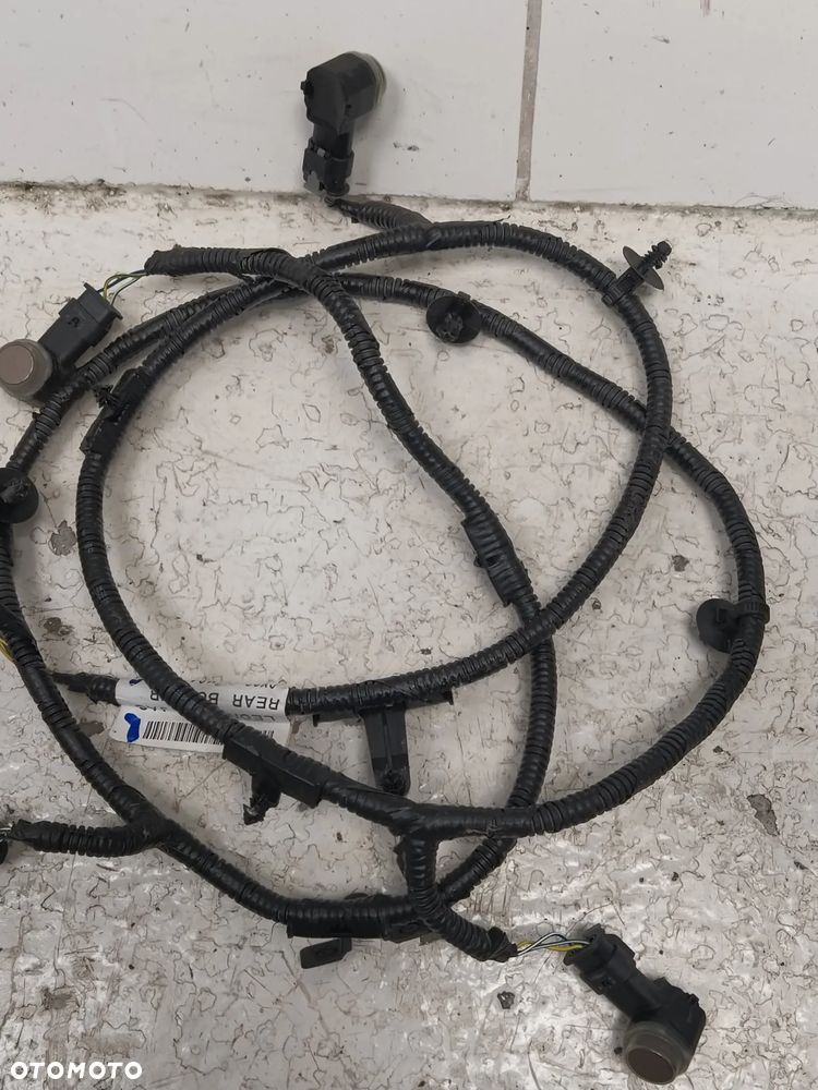 JAGUAR XF II X260 KABEL WIĄZKA PRZEWODY PDC + 4XPDC CZUJNIKI PARKOWANIA KOMPLETNE ORYGINAŁ - 4