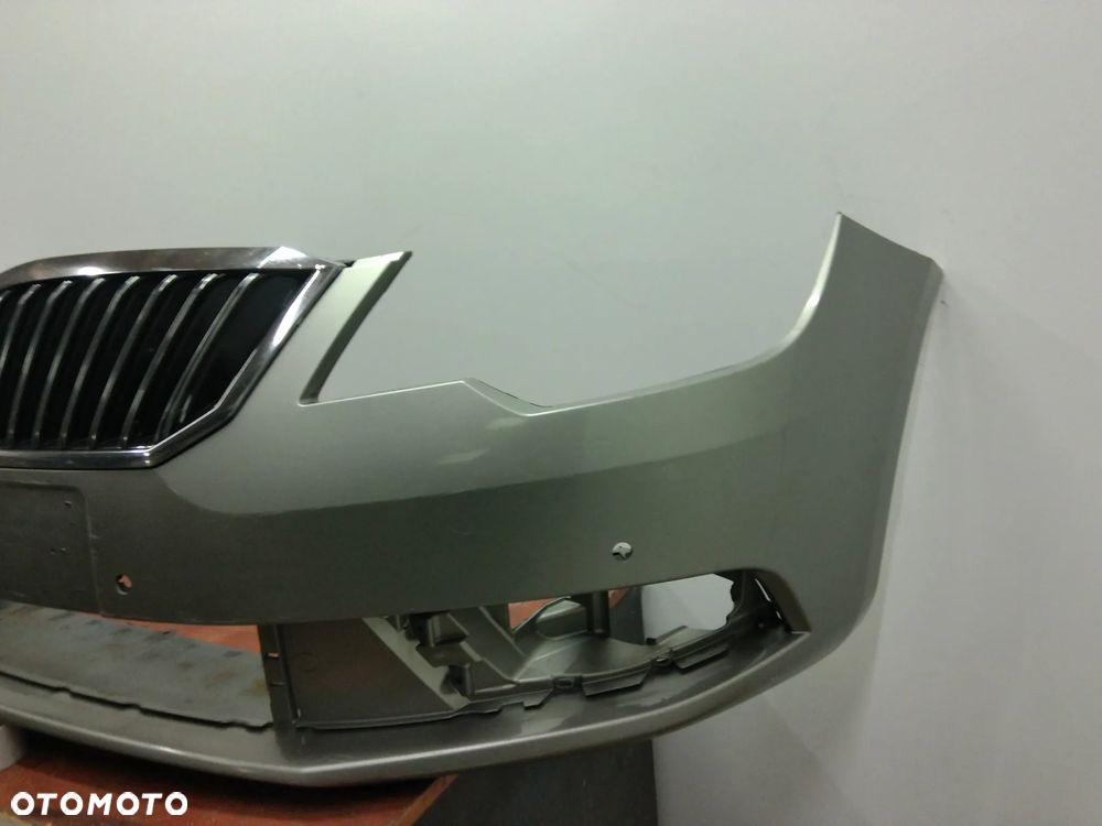 SKODA SUPERB II LIFT 3T0807221K ZDERZAK PRZÓD PRZEDNI TYLKO PDC ATRAPA - 2