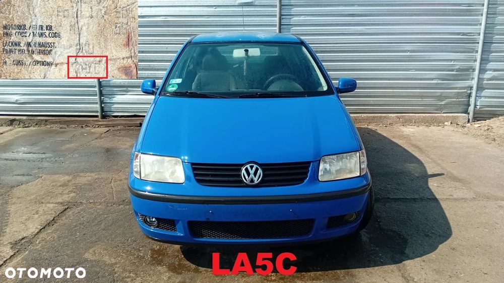 Tylko części VW POLO III FL 6N2 1.7 SDI AKU 60km 44kw hb 3d 99r–02r lakier LA5C - 1
