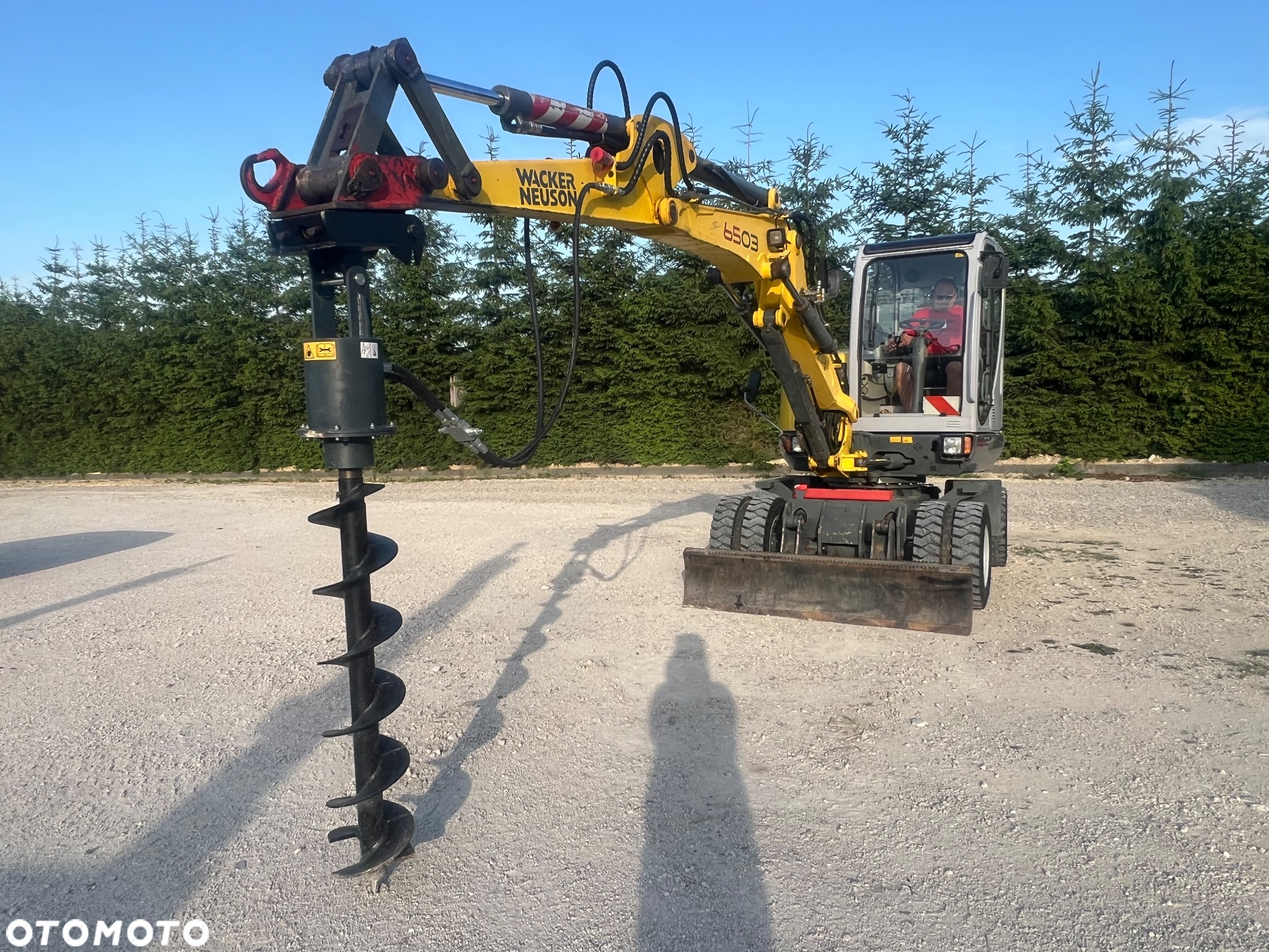 Wacker Neuson Mini KOPARKA KOŁOWA WACKER NEUSON 6503 WD 5,8t Długie ramie 3xłamane Dodatkowa hydraulika SZYBKA SKRĘTNA 2x łyżki Wiertnica skarpowa hydrauliczna Yanmar 2009r 3060mth - 14