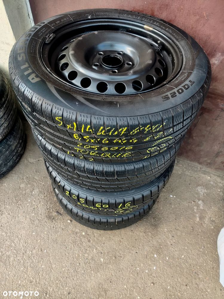 5x114,3 5x114 Felgi Stalowe stal 16 Koła Wielosezonowe Całoroczne MAZDA 3 5 6 KIA CEED OPTIMA SOUL VENGA FORTE CARENS HYUNDAI IX20 I30 I40 KONA ELANTRA MITSUBISHI LANCER 5mm 22r. Legnica ALU-RAD 205/60 - 2