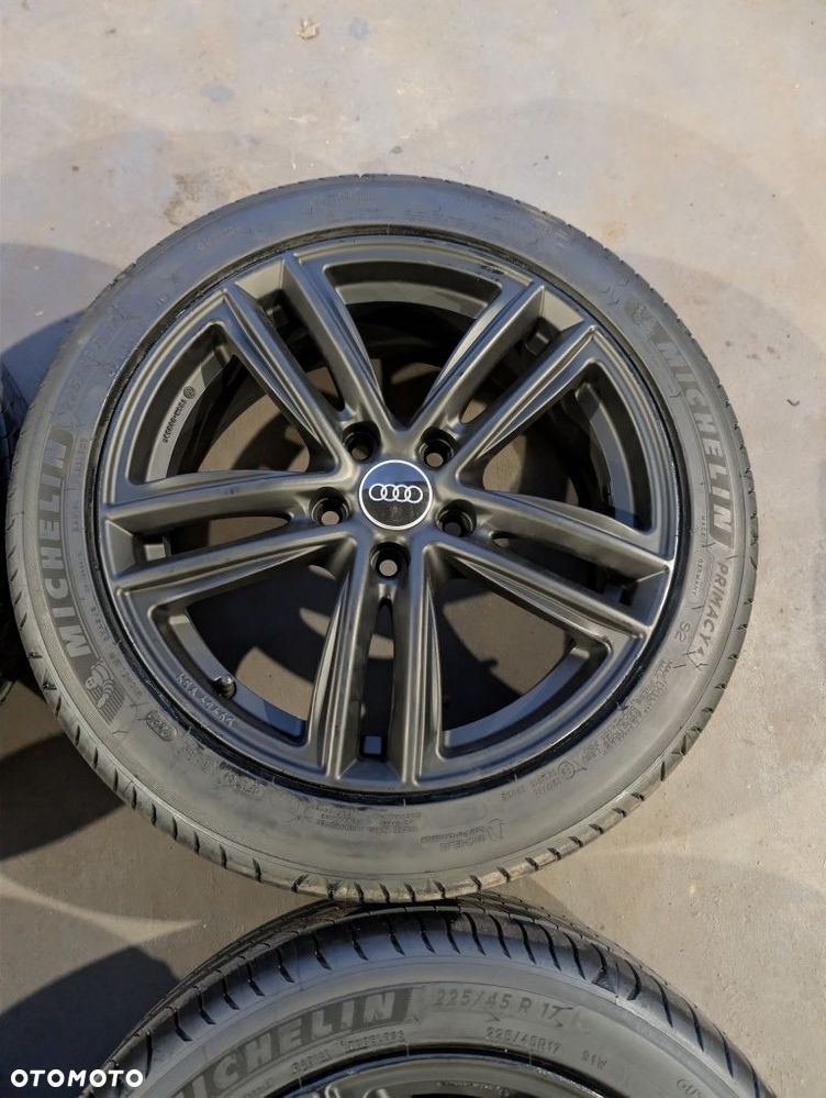 KOŁA Audi 7" x 17" x 5x112 x 57,1 x ET51 NOWE OPONY Michelin 225/45/17 91W - 3