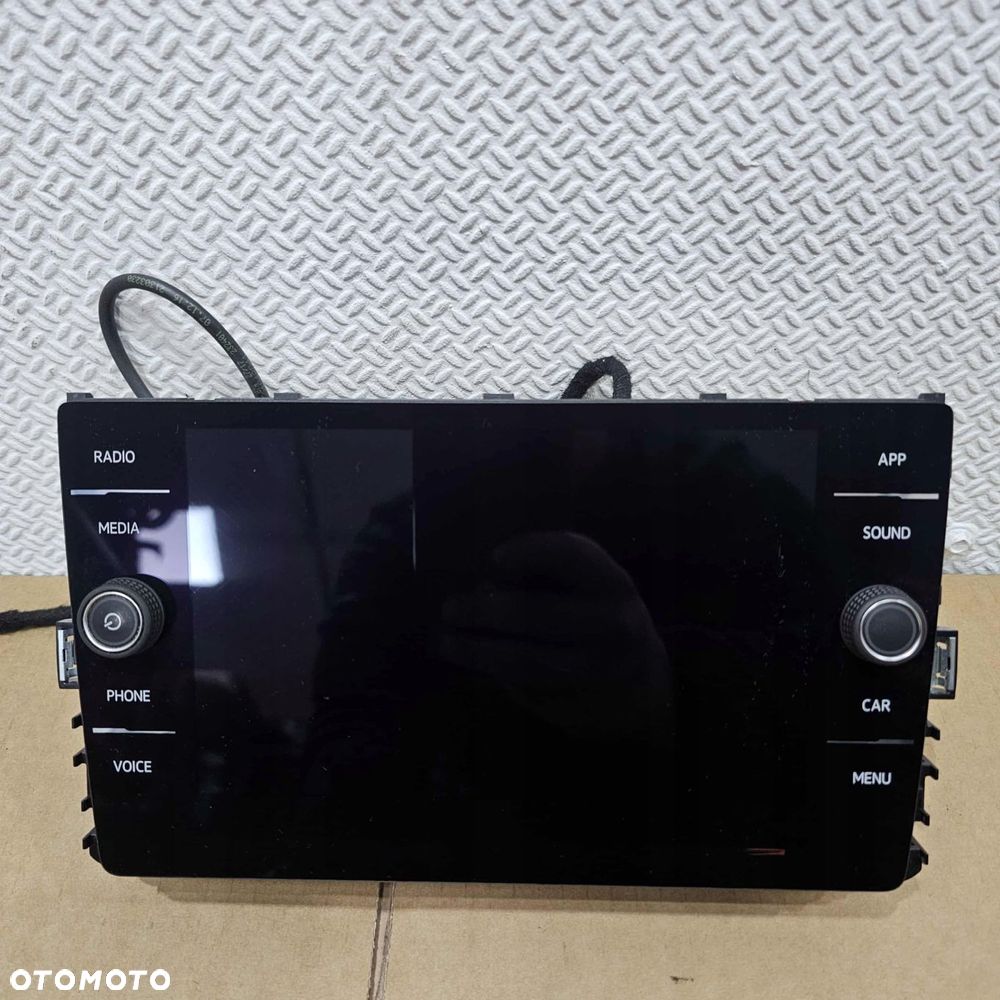volkswagen t-roc 2ga monitor ekran wyświetlacz radia nawigacji - 4