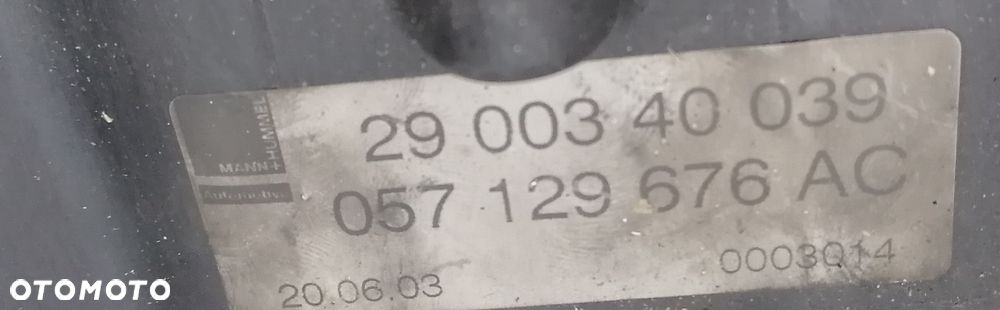AUDI A8 D3 03r 4.0 TDI KOLEKTOR SSĄCY 057129676AC - 2