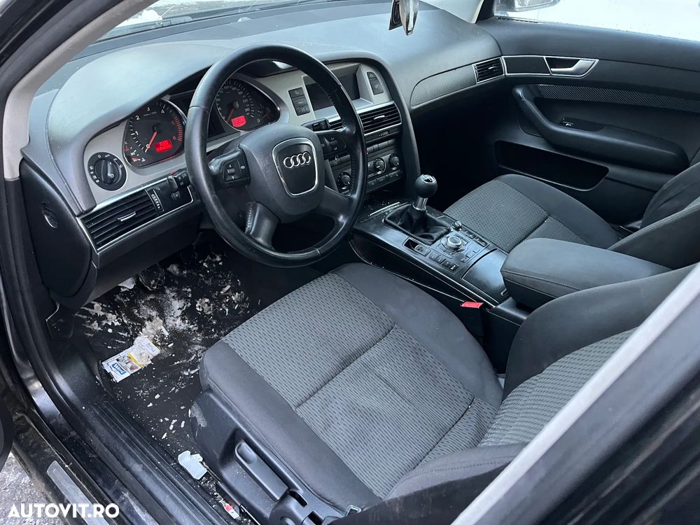 Dezmembrez Audi A6 C6 4F break 2007 negru 2.0 BRE manual BLB LZ9Y - 9