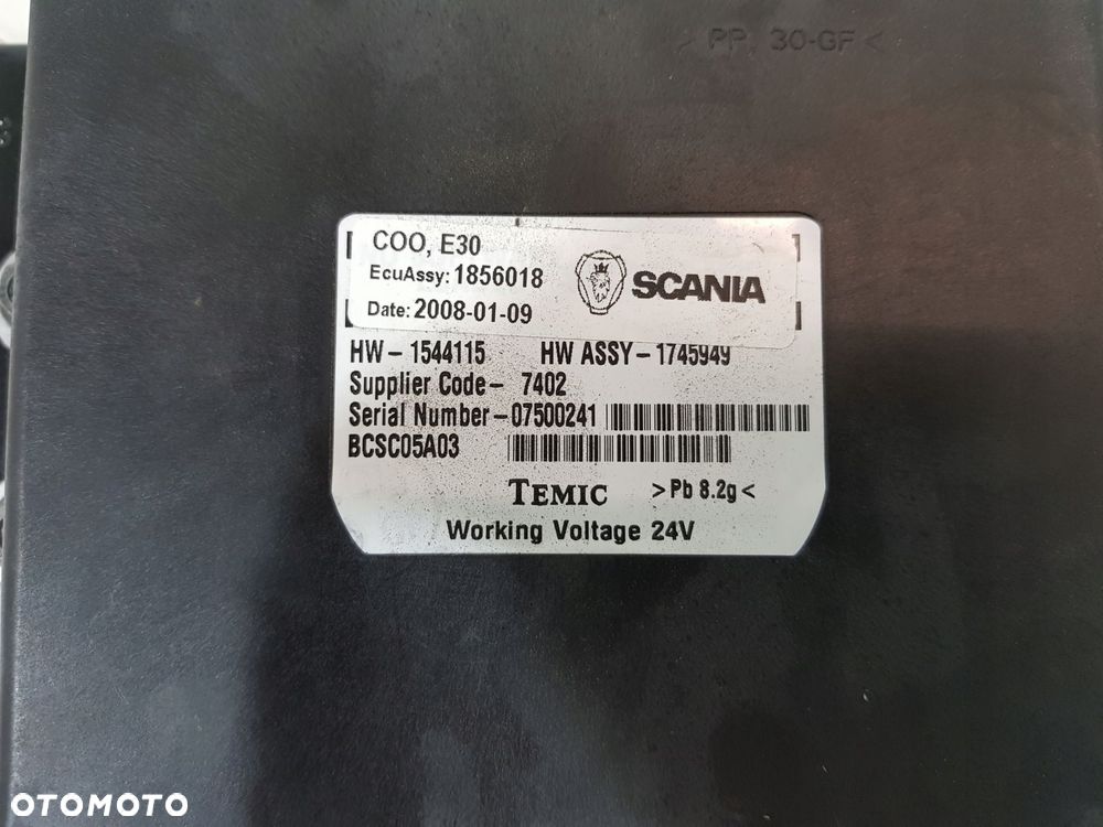 sterownik koordynator coo scania r 380 1856018 - 2
