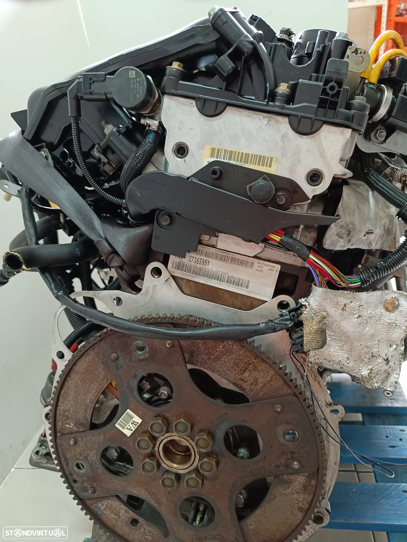 Motor Bmw 535D 272cv M57 bloco ferro E60 306D4  caixa automatica 6hp26 312NJ - 10