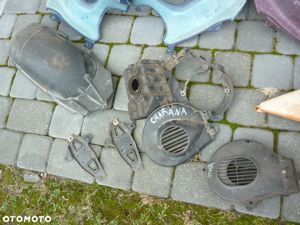 Owiewka widelec klosz osłona licznik felga Aprilia Habana 50 - 8