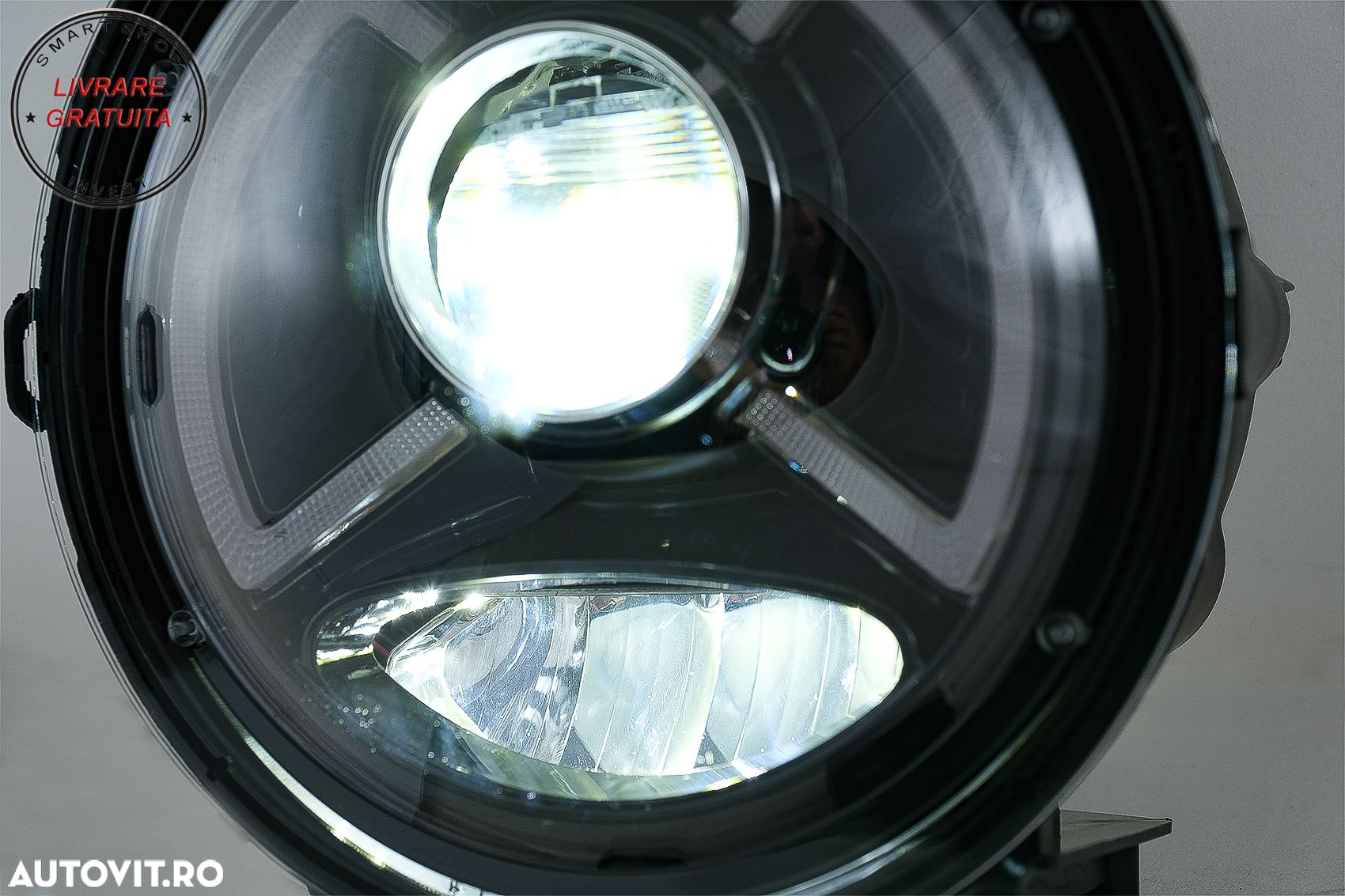 Faruri LED compatibile cu Jeep Wrangler IV JL/JLU (2018-up)- livrare gratuita - 11