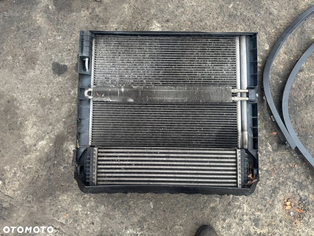 Przód kompletny BMW X6 E71 3.0d PDC xenon ring czarny 475/9 maska zderzak błotnik lampa chłodniceOE - 12