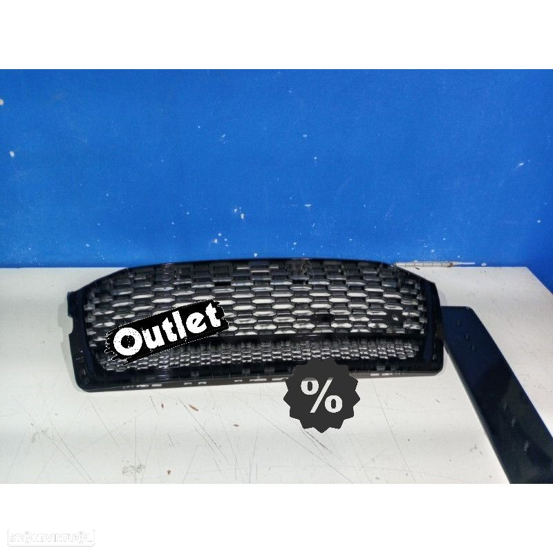 C010952C1 GRELHA AUDI A5 19- PRETO BRILHANTE LOOK RS5 QUATTRO - 6