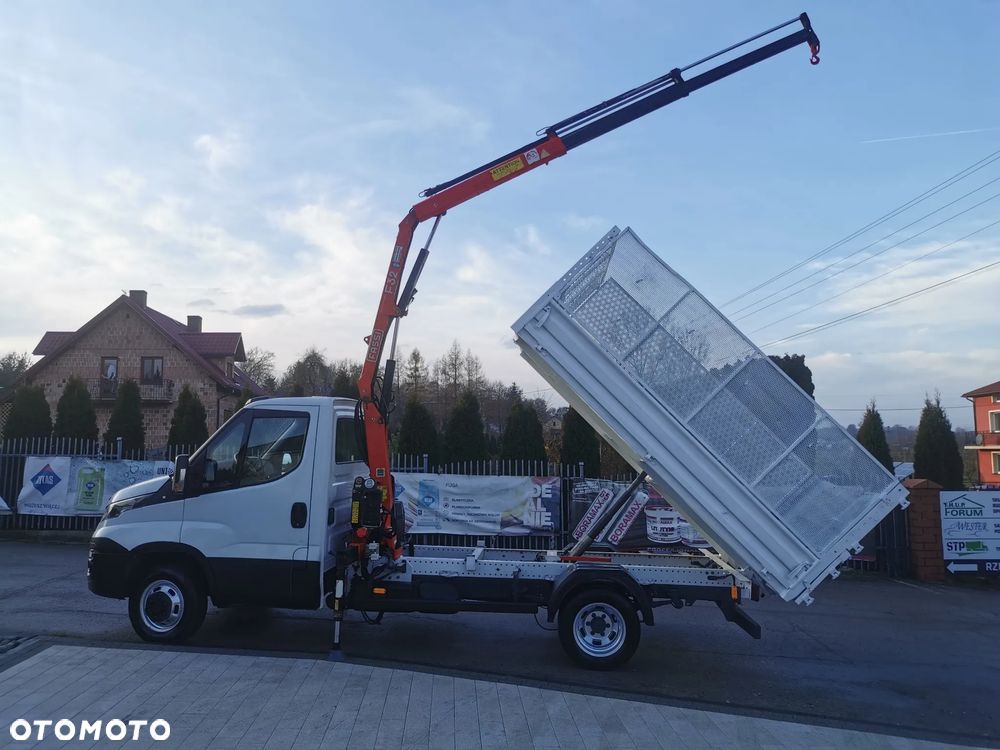 Iveco Daily 35C15 Kiper HDS dzwig 3.0-150KM wywrotka Hak - 5