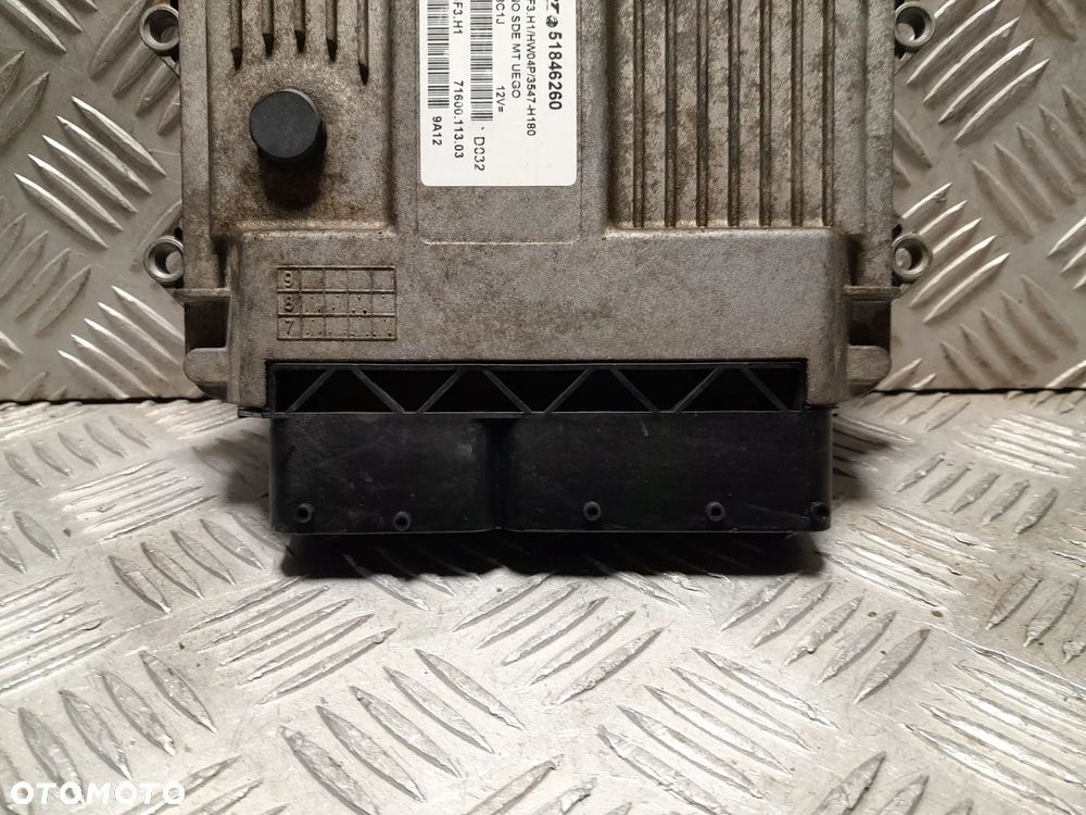 FIAT FIORINO KOMPUTER STEROWNIK SILNIKA 1.3 51846260 - 5
