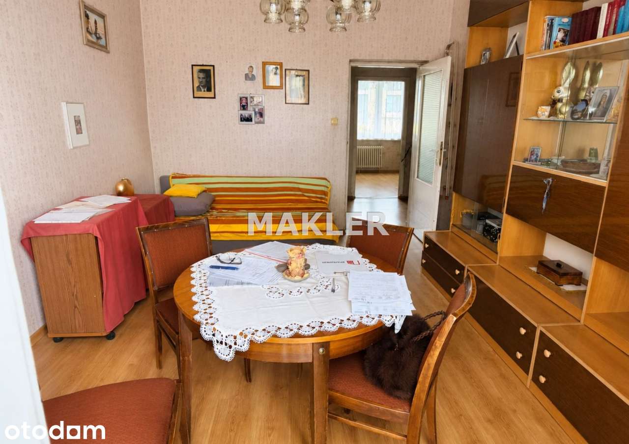 2 pokoje z mozliwoscią 3, balkon, blok z cegły