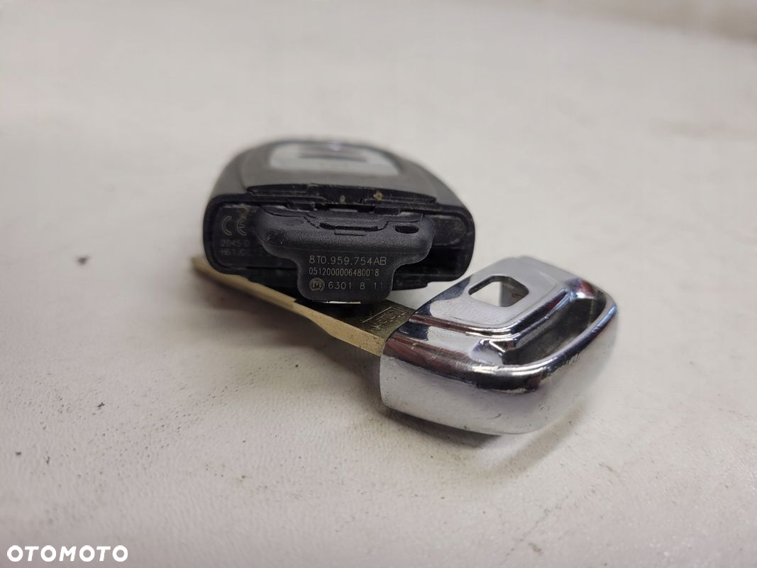 KLUCZYK PILOT AUDI A5 S5 LIFT 8T0959754AB - 4