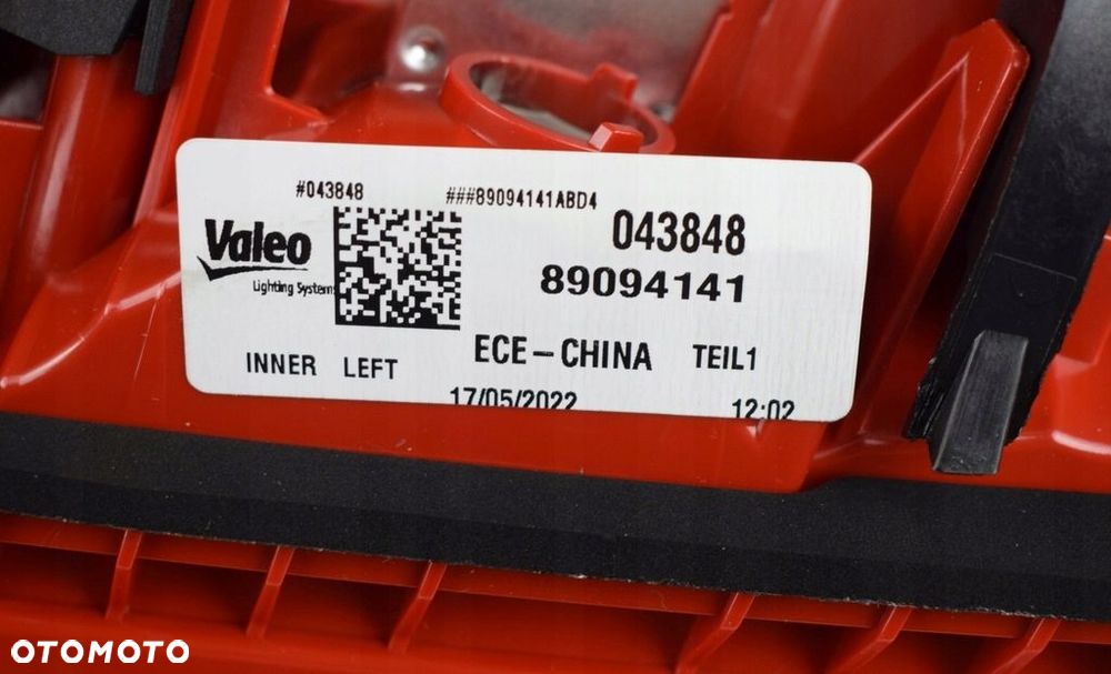 AUDI A6 C6 LIFT LAMPA LED LEWA W KLAPĘ KOMBI NOWA VALEO - 3