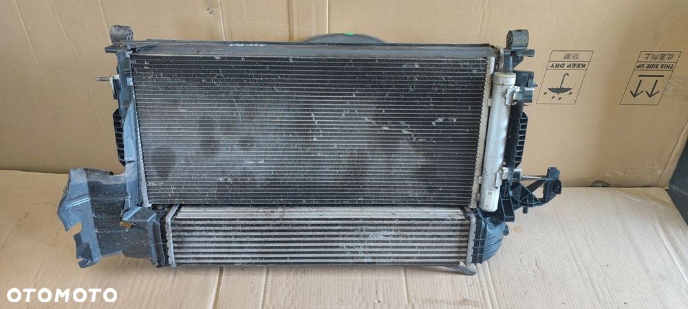 OPEL ASTRA V K KOMPLET CHŁODNIC WODY KLIMY  WENTYLATOR 1.6 CDTI 136KM - 4