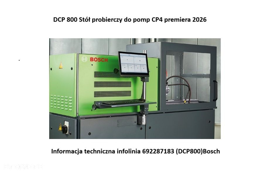 DCP 800 Bosch stół do pomp uzupełnienie wtryskiwaczy DCI 200 i DCI 700 - 8