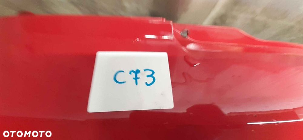 ^ ZDERZAK TYŁ TYLNY DO KIA PICANTO R1 CZERWONY - 2