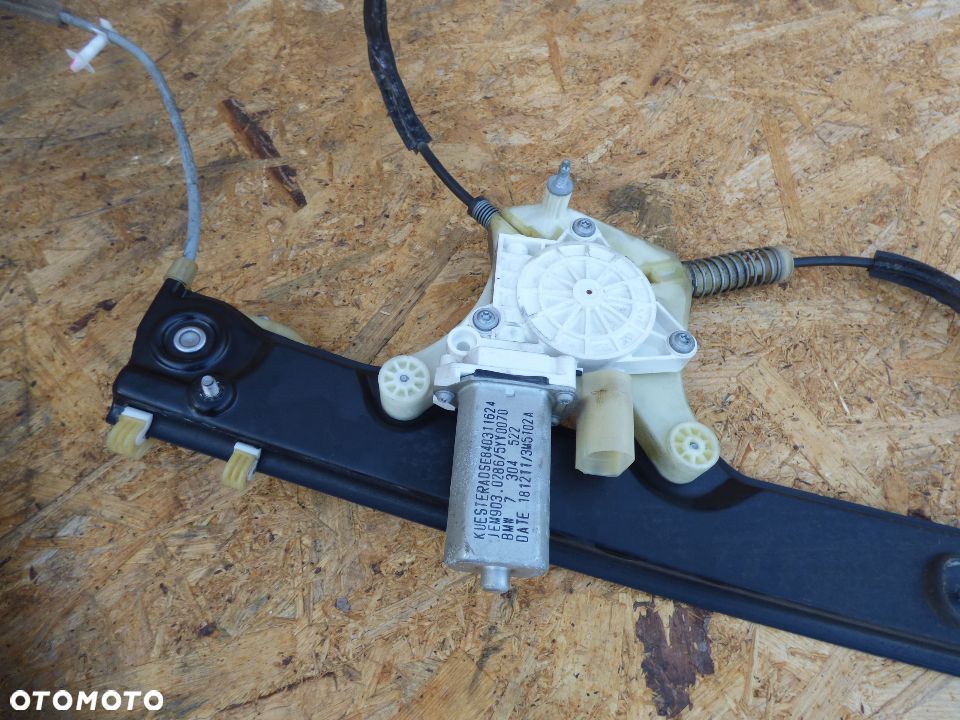 BMW F06 MECHANIZM SZYB PRAWY LEWY TYŁ 7275397  7275398 - 3