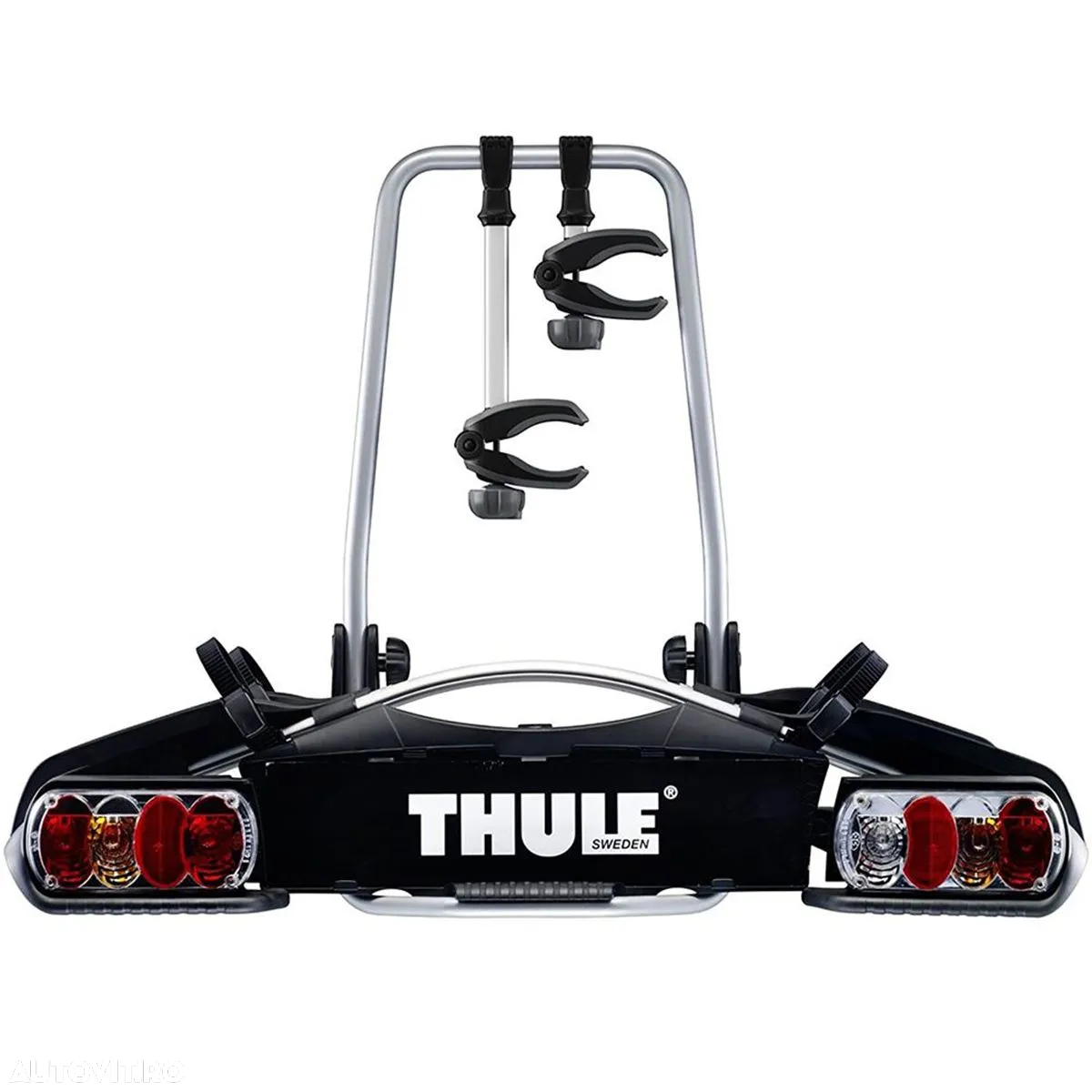 Suport biciclete Thule EuroWay G2  920020 cu prindere pe carligul de remorcare - pentru 2 biciclete (alimentare 13 pini) _ NOU- Pret importator, emitem Factura & Garantie - 2
