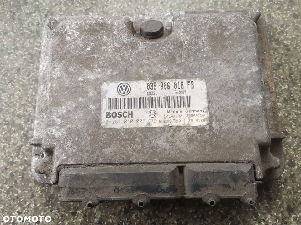 SEAT IBIZA II 1.9TDI STEROWNIK SILNIKA 038906018FB - 1