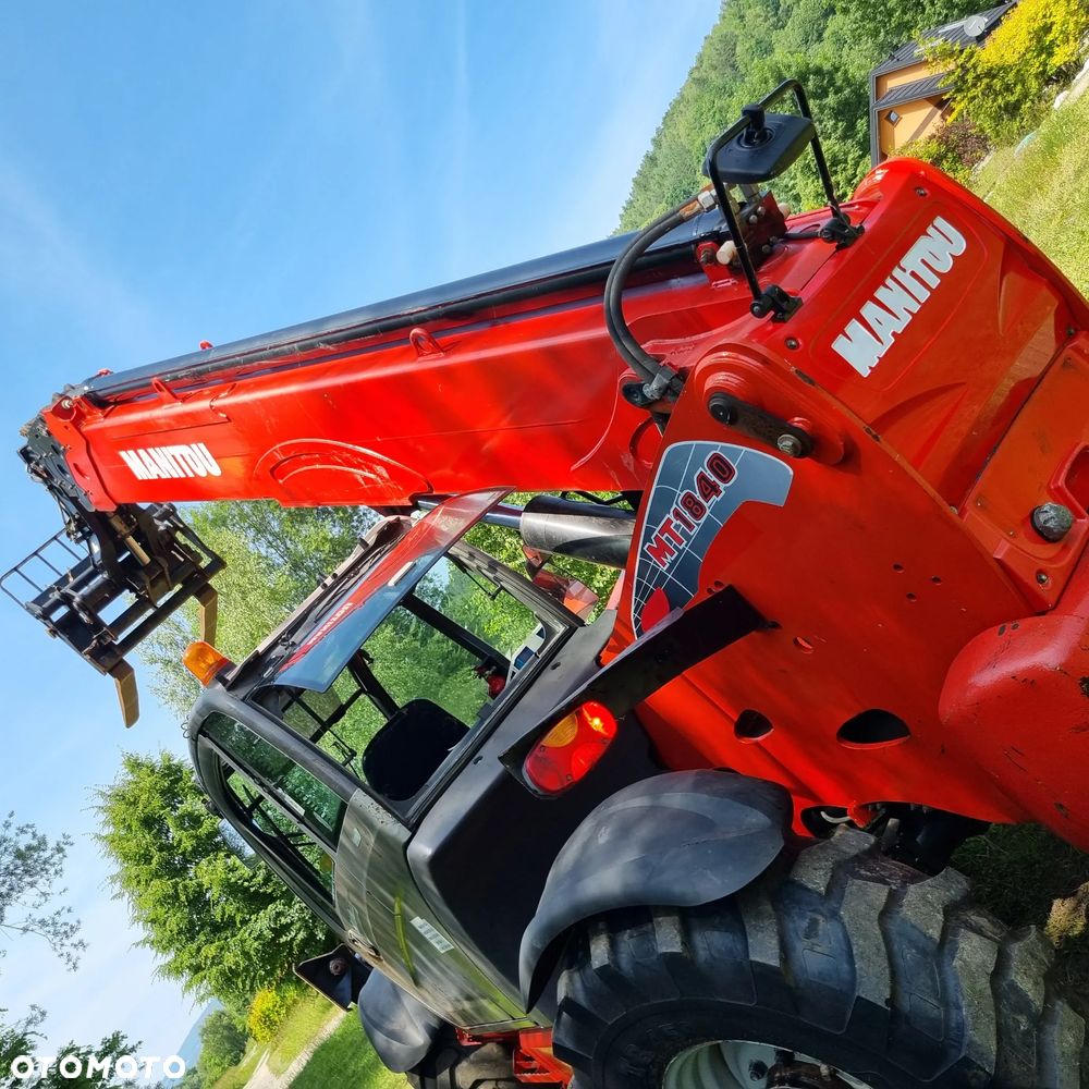 Manitou MT1840 100P Ładowarka Teleskopowa 18metrów jak nowa z salonu 2017r  2800mtg z Norwegii - 4