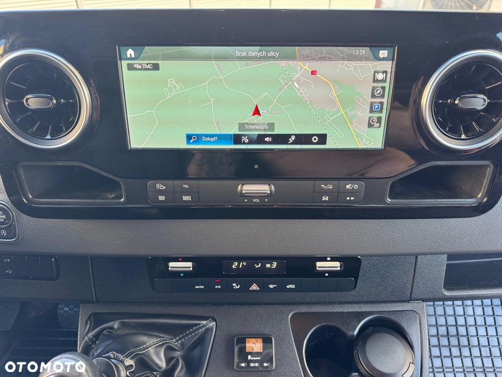 Mercedes-Benz Sprinter 317 LONG FAKTURA VAT23% RAMPA HAK 3500KG WEBASTO - 36