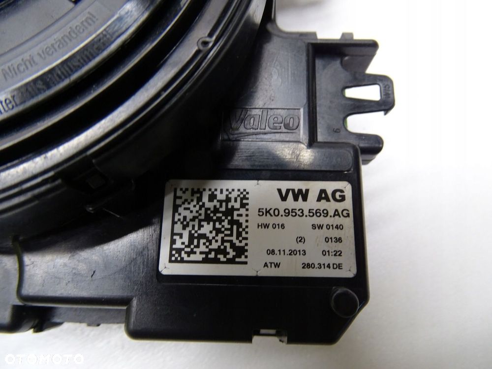 TAŚMA AIRBAG ZWIJAK 5K0953569A VW TIGUAN I 5N GOLF VI PASSAT B7 EOS - 9