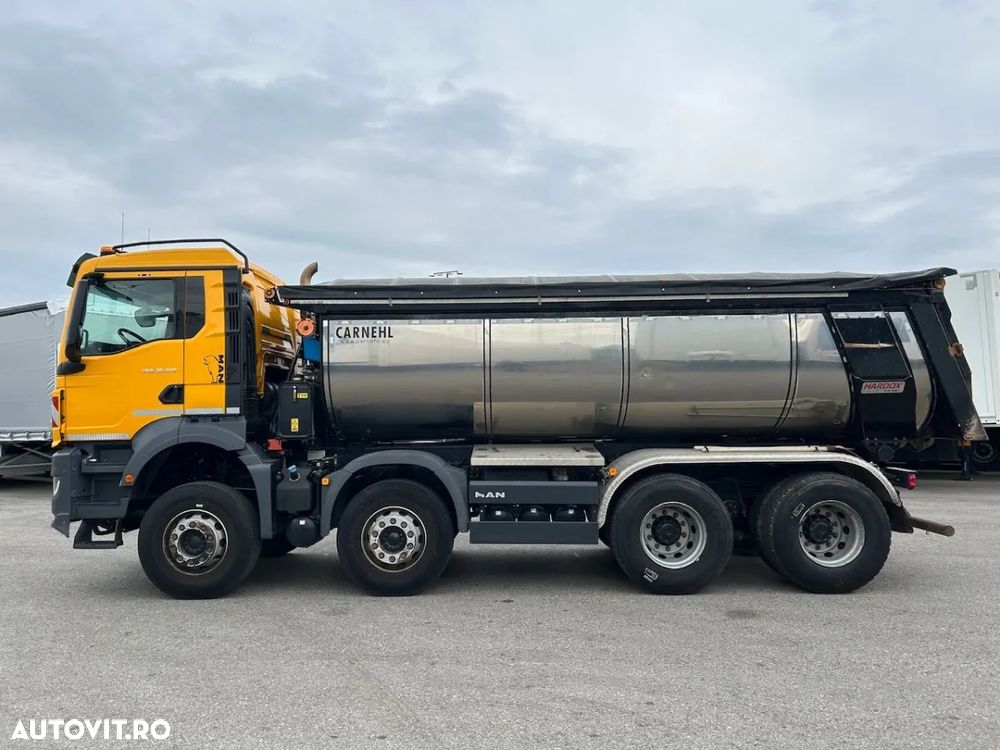 MAN TGS 35.410, Bena termoizolata, factura externa - 23