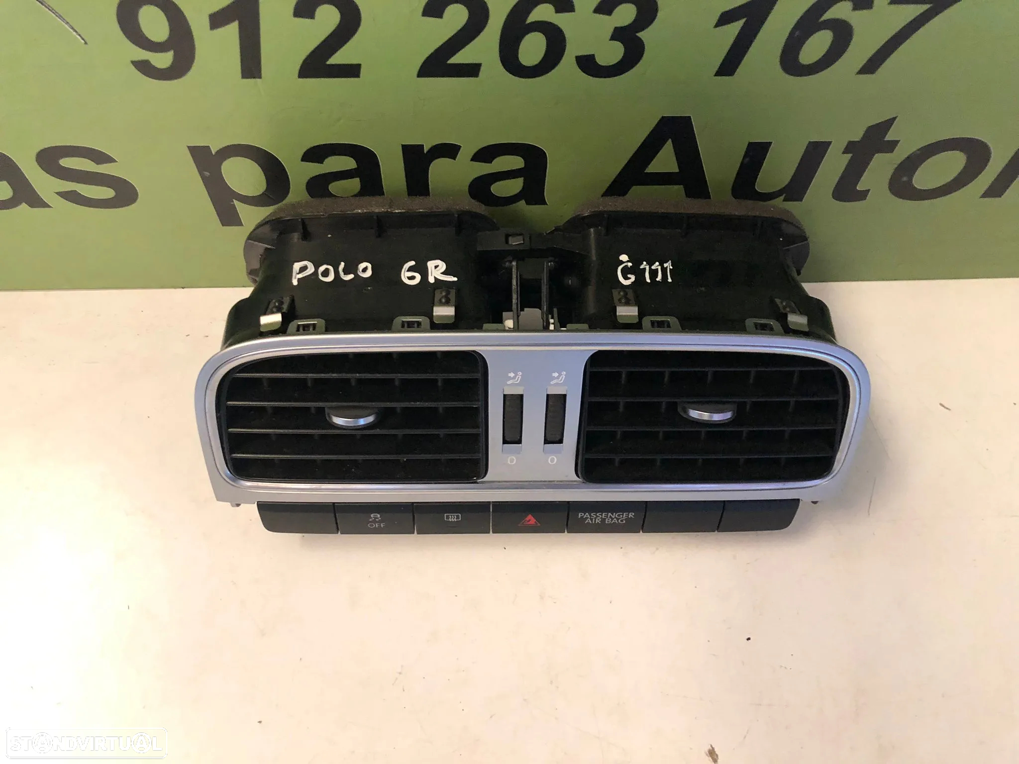 VW POLO 6R GRELHA AR TABLIER - G111 - 3