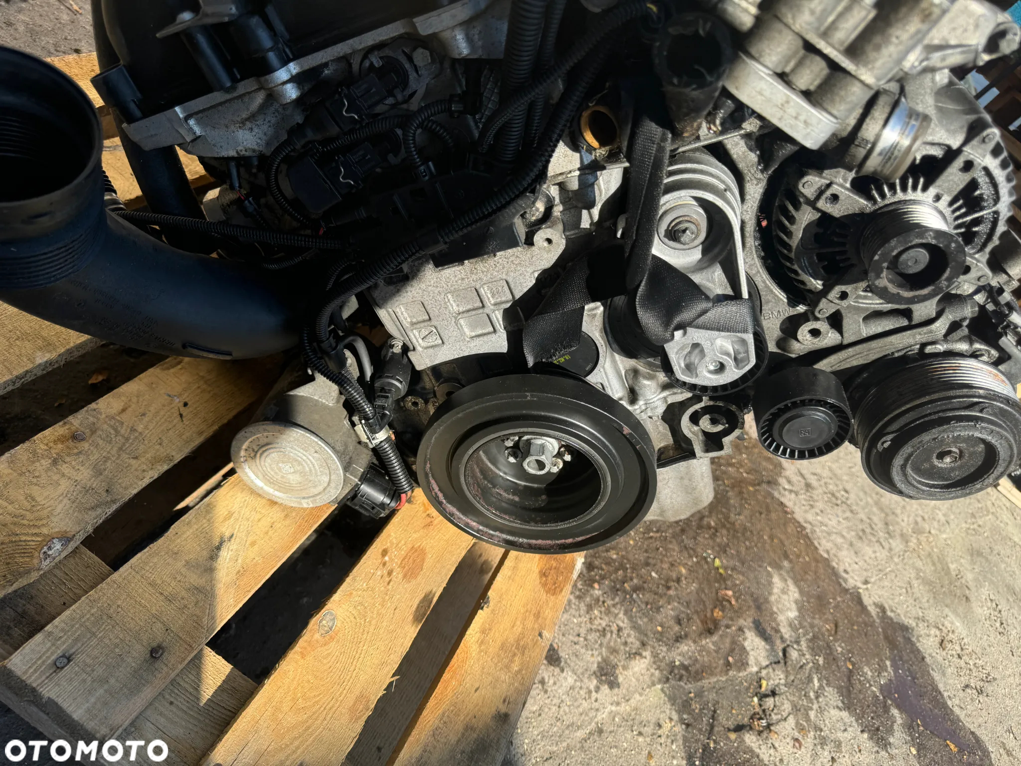 silnik n55b30a 3.0t bmw f20 235i kompletny 148 tys - 12