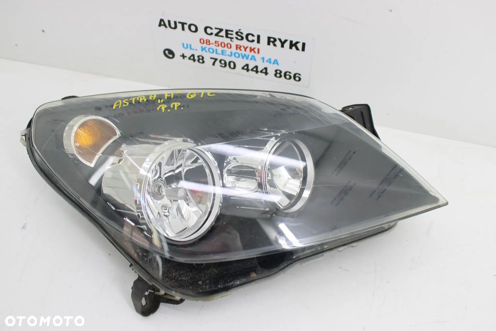 Opel Astra H Lampa Przód Reflector Przód - 8